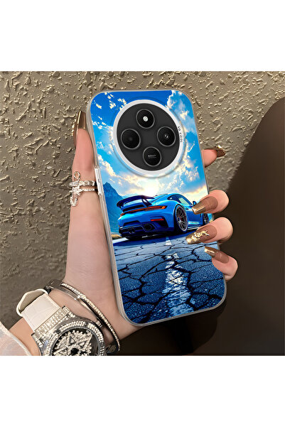 Hontinga غطاء حماية نحيف وصلب مضاد للسقوط بنمط سيارة رياضية متوافق مع Redmi 1...