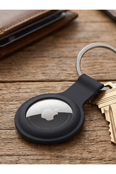 Gözcü Mobil Airtag Uyumlu Anahtarlıklı Koruyucu Silikon Dayanıklı Koruyucu Ai...