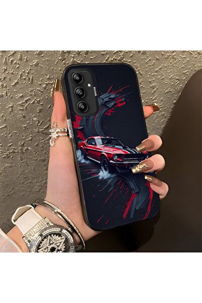 Hontinga حافظة صلبة رفيعة مضادة للسقوط بنمط السيارة الكلاسيكية متوافقة مع هات...