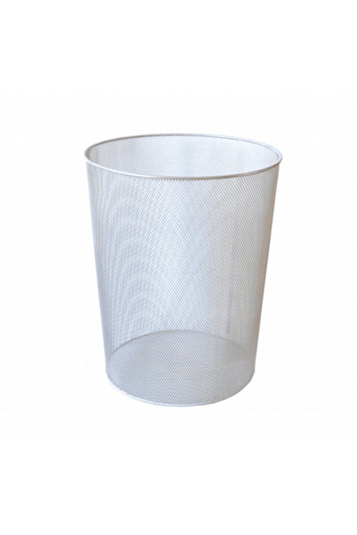 Ecada Silver trash can