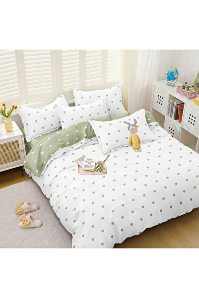 OEM Bed linen 230x250 for double bed 2 people, 4 pieces, Satin cotton, DREAM-...