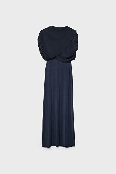 Stradivarius Midi cape dress
