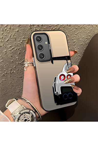 Hontinga حافظة صلبة رفيعة مضادة للسقوط بنمط السيارة متوافقة مع هاتف سامسونج ج...