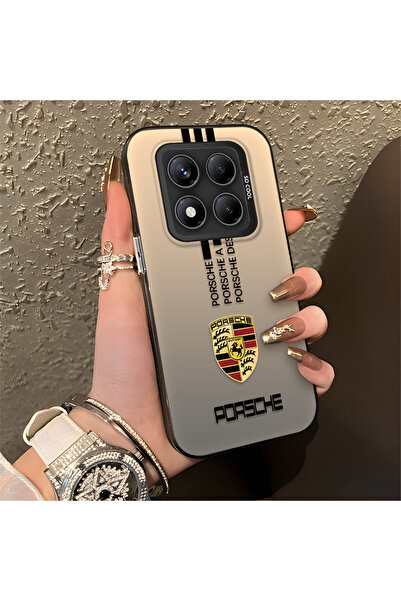 Hontinga Redmi Note 14 Pro 4G ile Uyumlu Araba Rozeti Desenli Anti Düşme İnce...