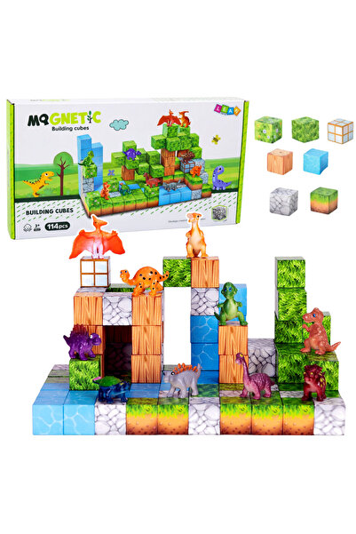 Three top online Blocuri de construcție magnetice Cuburi Square World 3D 114 ...