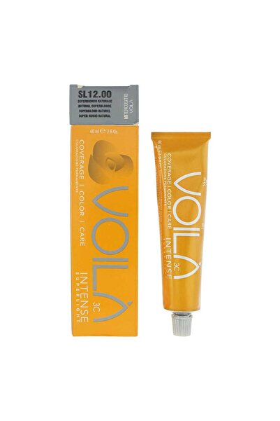 Intercosmo , Voila 3C Intense Superlight, Permanent Hair Dye, Superblonde, 60 ml