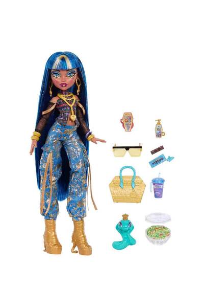 MONSTER HIGH Ana Karakter Bebekler HPD53 - Pantolonlu Cleo Denile Jhk32
