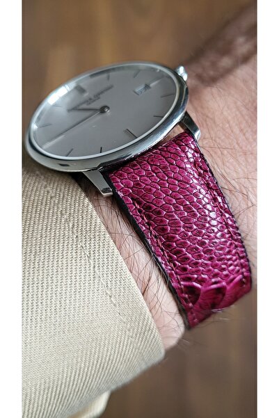Onywatch 18 mm Iguana / Python Leather Watch Band 18 mm Band 18 mm Leather Ba...