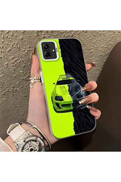 Hontinga حافظة صلبة رفيعة مضادة للسقوط بنمط لامبو متوافقة مع هاتف سامسونج جال...