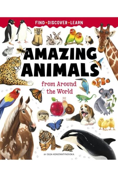 Book Boss كتاب كبير عن الحيوانات المذهلة (ابحث، اكتشف، تعلم)