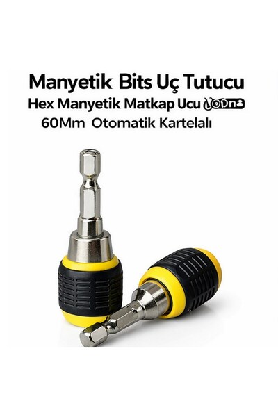 Neler Geldi Neler Manyetik Bits Uç Tutucu Hex Manyetik Matkap Ucu Adaptörü 60...