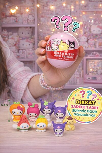 TOYFEST Hello Kitty And Friends Tutty Frutty 3D Sürpriz Figür Meyve Temalı Ko...