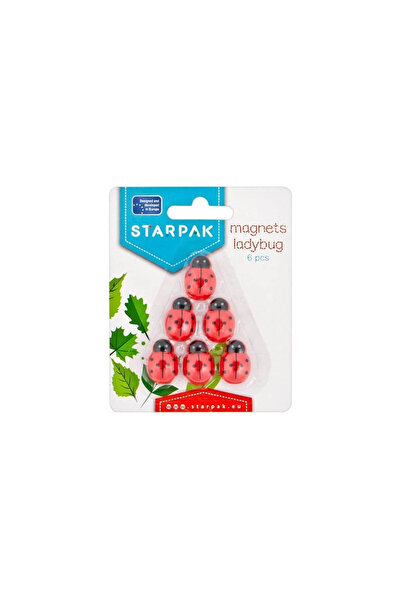 Starpak Magneti Buburuza, 6 buc/set -