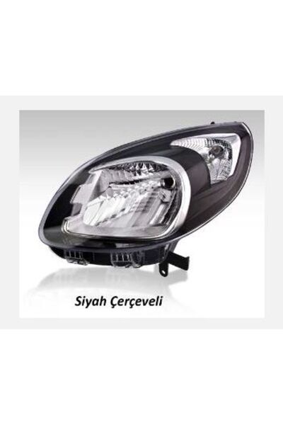 AYFAR Renault Kangoo 2013 Sonrası Far Siyah Çerçeveli Motorlu Sol Oem 260607949r