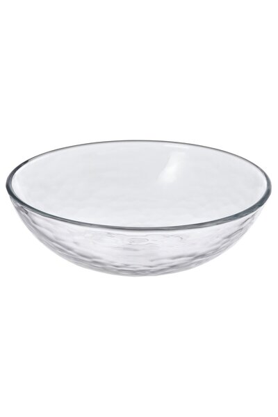 IKEA STRANDKRABBA Bowl, glass/transparent, 15 cm