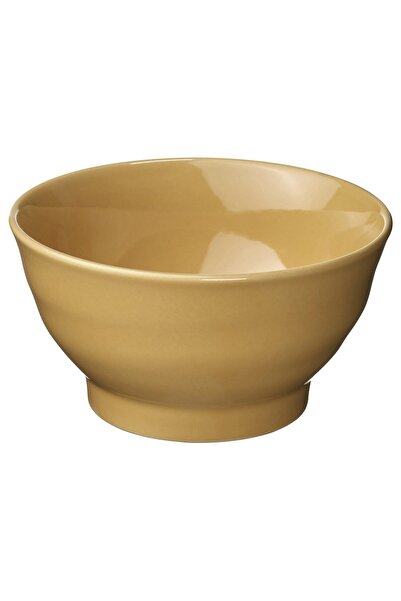 IKEA SANDSKÄDDA Bol, galben, 14 cm