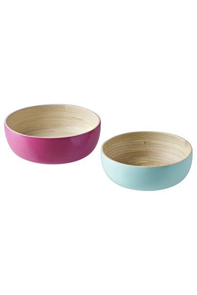 IKEA ÅKERHALLON Bowl, set of 2 pieces, bamboo