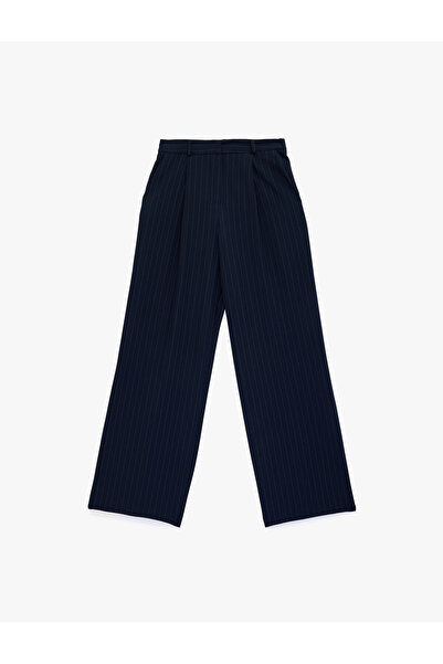 Koton High Waist Pocket Palazzo Trousers