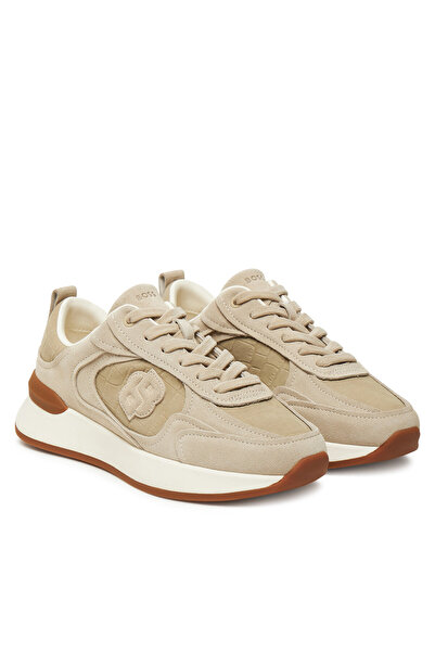 BOSS Teniși de damă bej deschis 275 B Icon Runn Crcsd 50