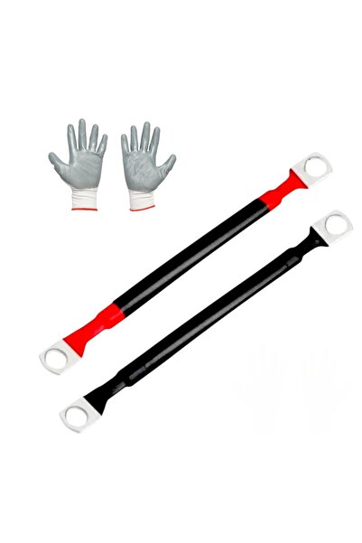 OEM Set cablu transfer curent/pornire baterie,sect 6 mmp,2x75 cm,rosu,negru,p...