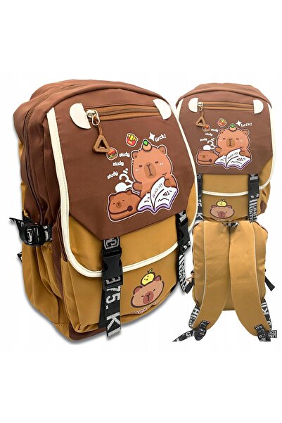 Other Capybara School Backpack Large For School Capybara Travel Bag