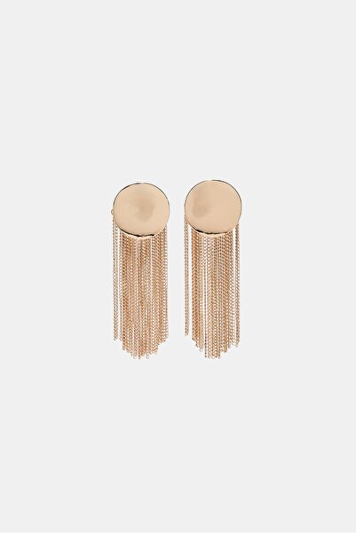 Stradivarius Cascading chain earrings