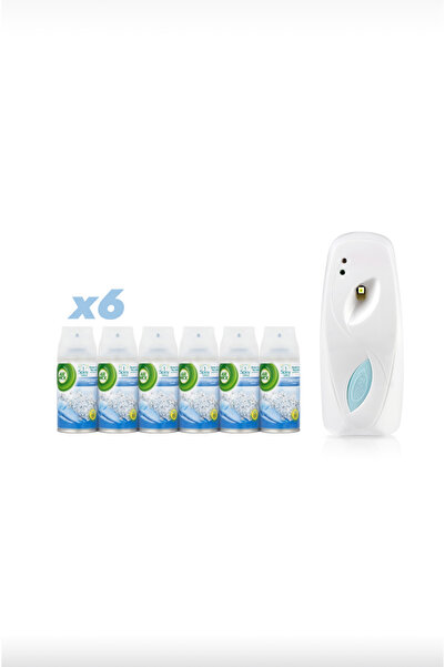 Air Wick Set Freshmatic – Aparat + 6 Rezerve (cool linen)6x250mll