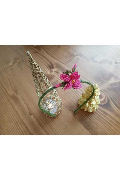 modasever Handmade Stylish Young Girl's Crown with Needlework