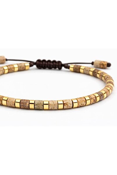 Alnis Atelier Jasper Natural Stone Bracelet
