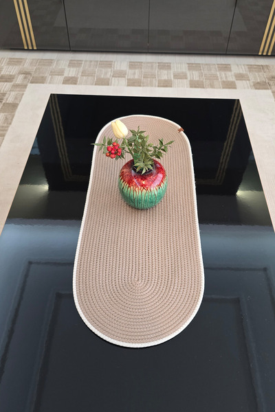 KAAN HOME Runner decorativ pentru masă, măsuță de cafea, unitate TV 35x100 cm