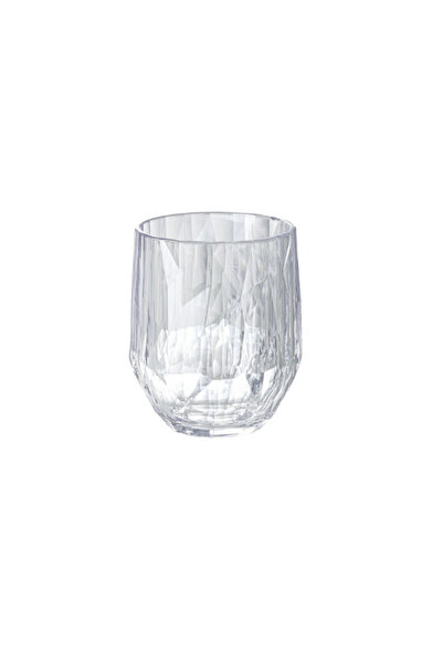 Koziol Wine Tumbler Glass Transparent Club No 24 400ml, Polycarbonate