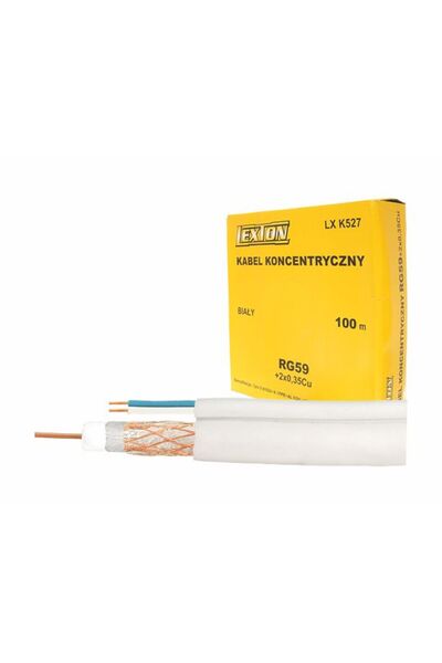 ALIEN Cablu coaxial RG59+2×0.35mm2 cupru