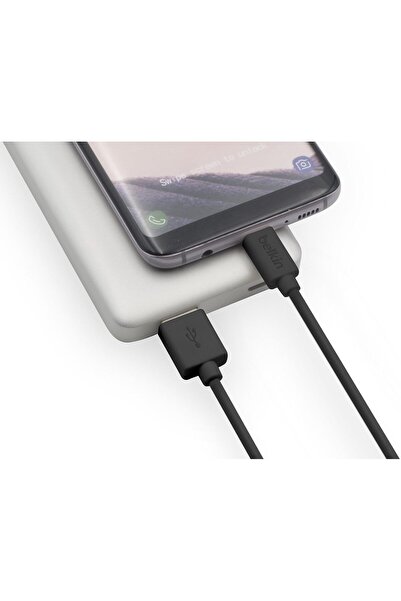 Belkin كابل مايكرو يو إس بي بطول 2 متر، لون أسود