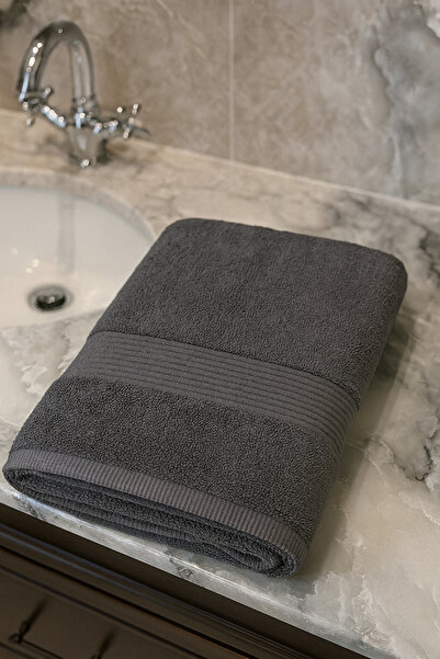 LaraLisa Памучна баня кърпа 70x140 см, едноцветна