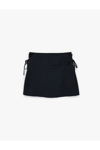 Koton Mini Skirt with Side Tie Detail