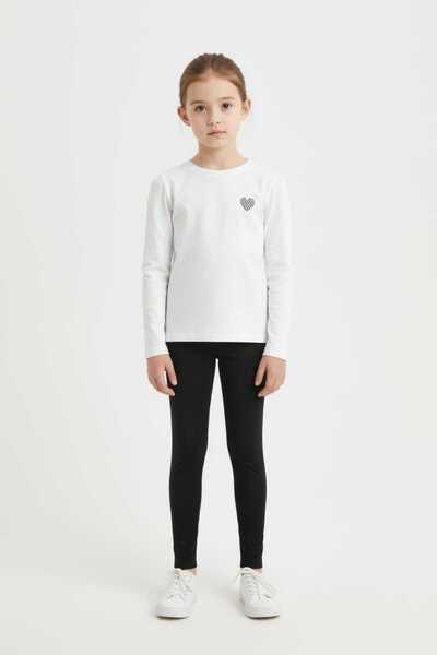 OEM Bluza cu guler rotund