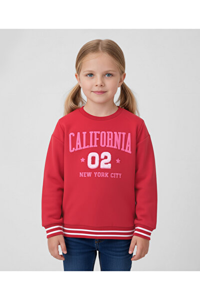 Pine kids Cotton Knit Full Sleeves Drop Shoulder Sweatshirt with Text Print &...