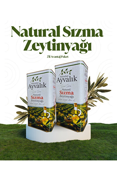 Cennet Hanımın Çiftliği Dalından Olgun Hasat | Natural Sızma Zeytinyağı | 2'l...