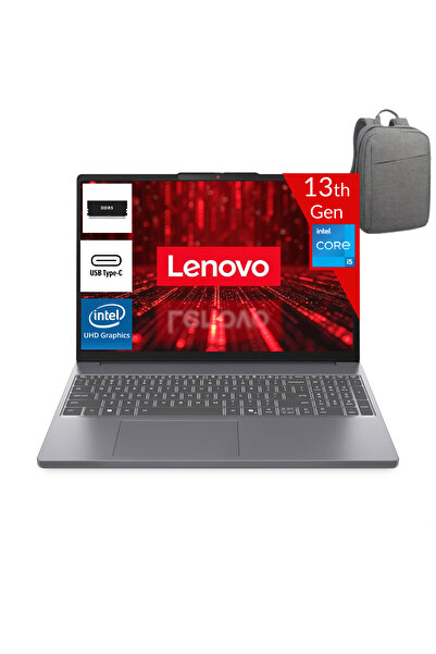 Ideapad Slim 3 i5 13420H 8GB 512GB SSD Windows 11 PRO 15.3" WUXGA Bilgisayar & Çanta 83K1004ETR-SM