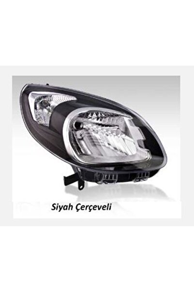 AYFAR Renault Kangoo 2013 Sonrası Far Siyah Çerçeveli Motorlu Sağ Oem 260103948r