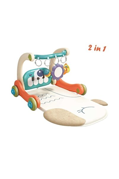 bebe stars Проходилка и постелка за игра, 2 в 1, Bebe Stars, С музика, Пиано ...