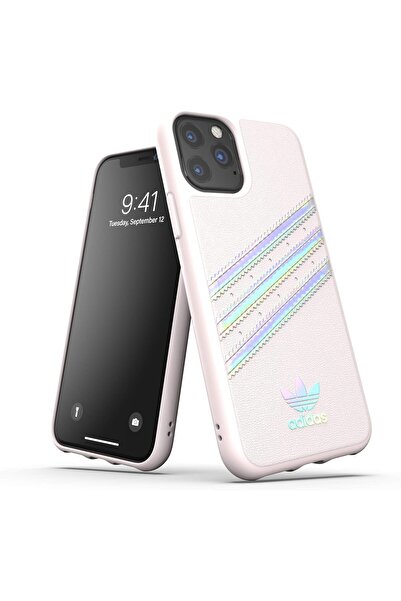 adidas - Original 3-Stripes Case Orchid Tint Holographic (iPhone 11 Pro)