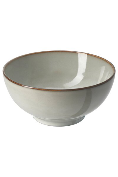IKEA GLADELIG Bowl, Gray, 19 cm