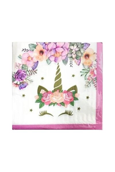 PARTİ SEPETİ Șervețele cu tematică fluture, pachet de 16