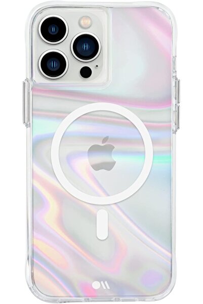 Case-Mate iPhone 13 - Soap Bubble w/MagSafe and Antimicrobial - Iridescent