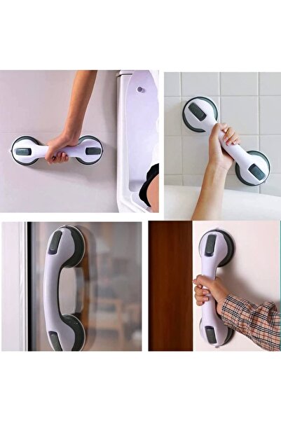 newnet Yaşlı Ve Bedensel Engelli Vantuzlu Banyo/ Wc Tutunma Barı - Kaymaz Tut...