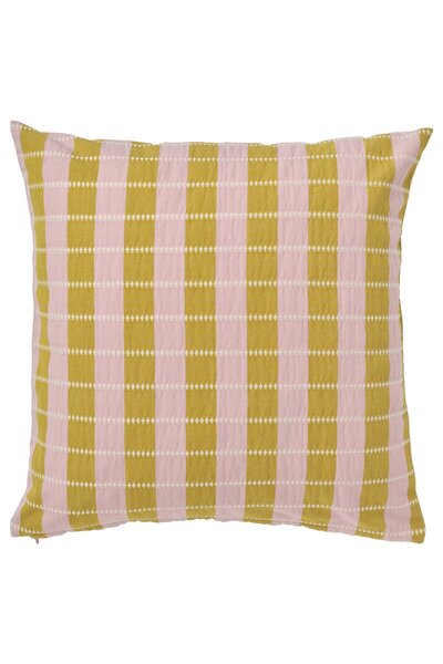 IKEA OMMJÄNGE Cushion Cover, Pink/Beige, 50 x 50 cm