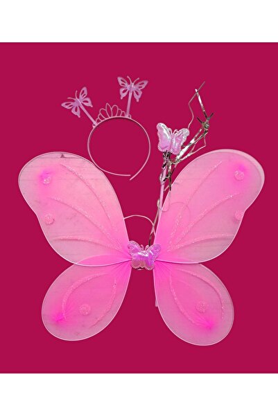 madam shushu Σετ για παιδιά: Φτερό Αγγέλου+Στέμμα+Ραβδί