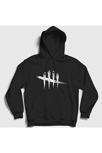Presmono Logo Negru Unisex Dead By Daylight cu glugă Swea tricou 593363tt