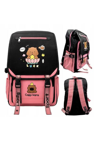 Other Kapybara Backpack For School School Urban Travel Roomy Kapybarka